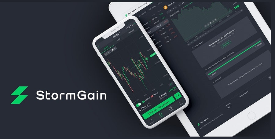 StormGain Comercio de Criptodivisas con Margin Trading