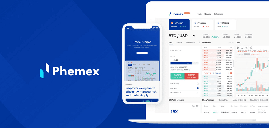 Phemex features 