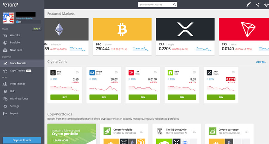 Deep Dive Etoro-Krypto-Rezension