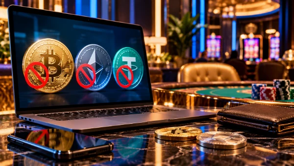 Transactions en cryptomonnaies au casino